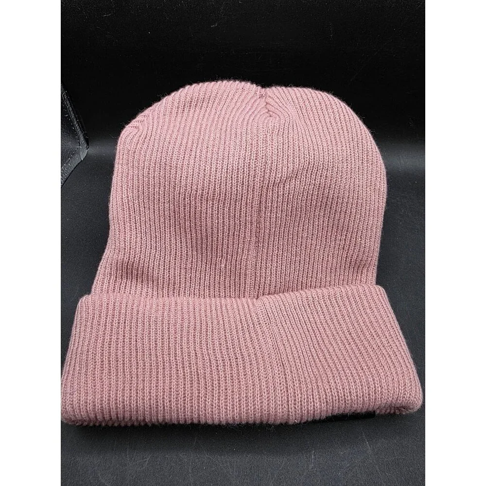 Pokemon Eevee Pink Knit Beanie Hat Soft Folded Cuff Design Accessories With Tag